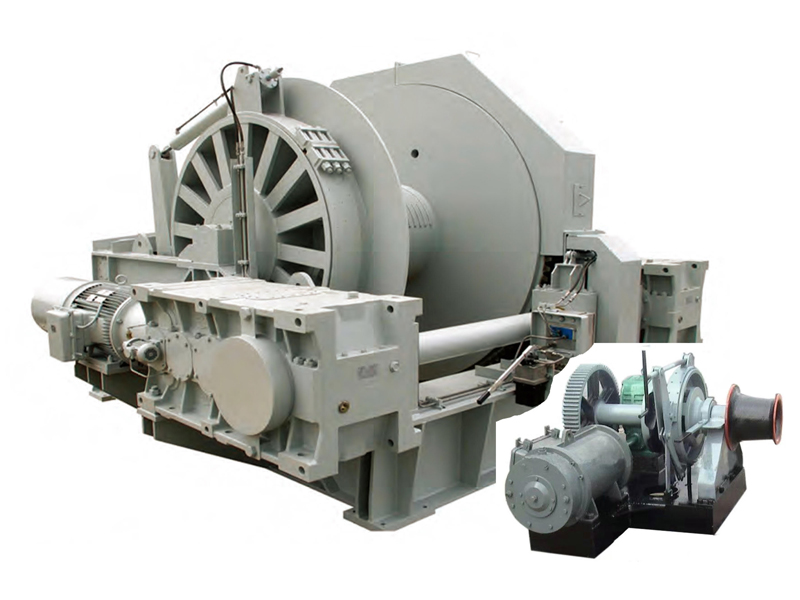 船用絞車、絞盤、起錨機、絞纜機